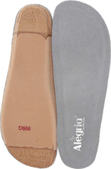 Alegria by PG Lite replacement insole grey offers added cushioning for Alegria shoes.