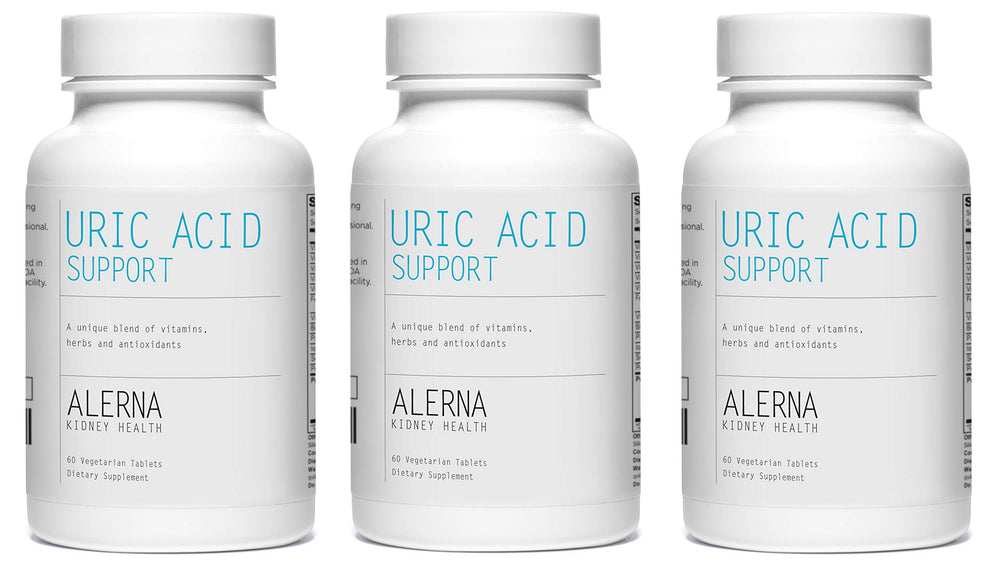 Alerna Kidney Health uric-acid-support-tart-cherry-tablets for daily wellness routines.