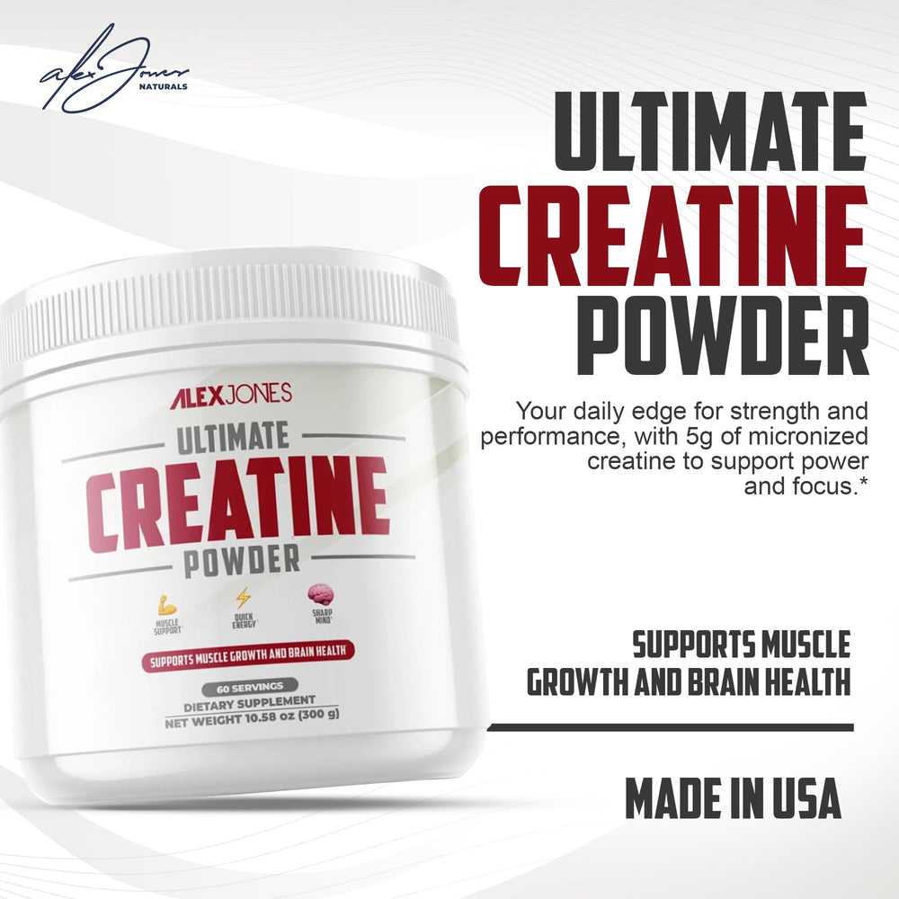 Neutral, unflavored creatine powder ideal for stacking with other supplements.