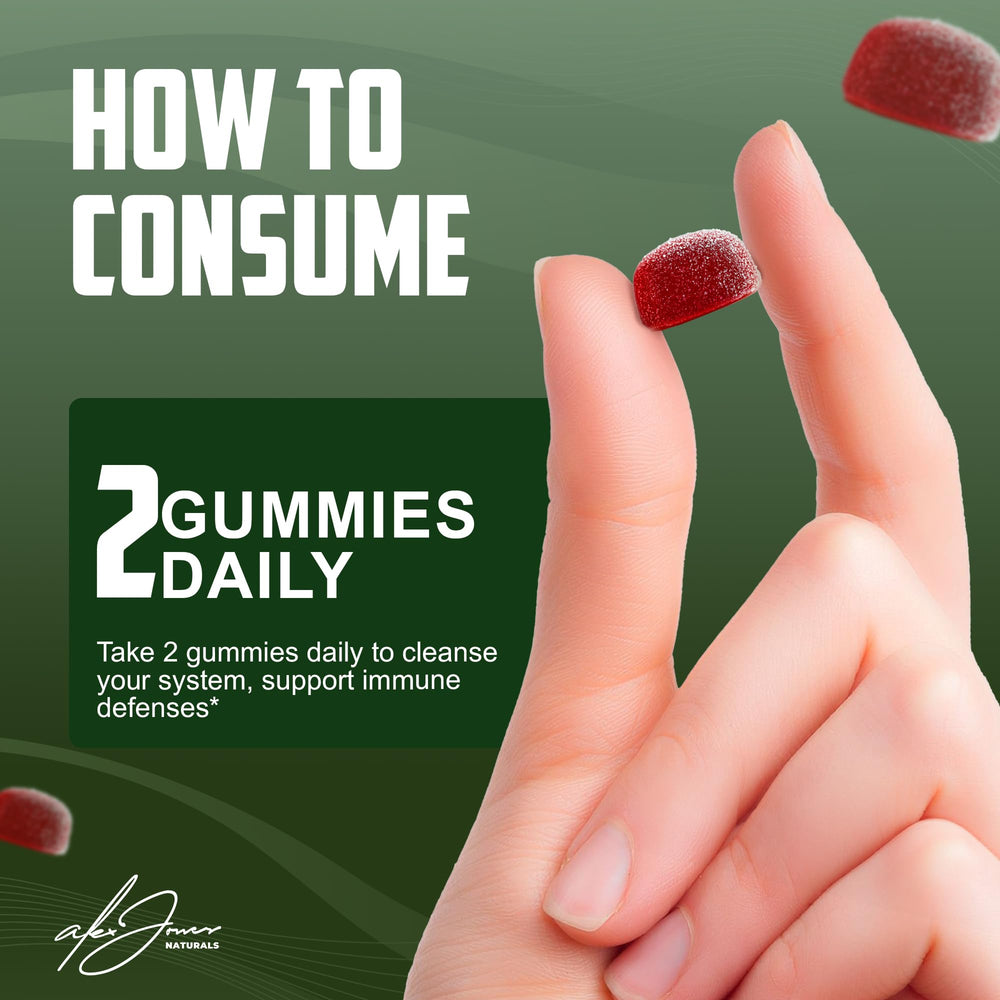 Alex Jones Naturals Vegan Non-GMO label highlights gelatin-free and clean ingredients