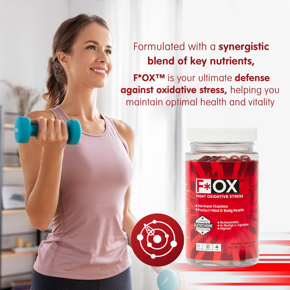 Alexsyn Antioxidant Support pour into glass for easy daily routine.