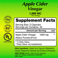 Two-pack box with 60 capsules per bottle for a month of use