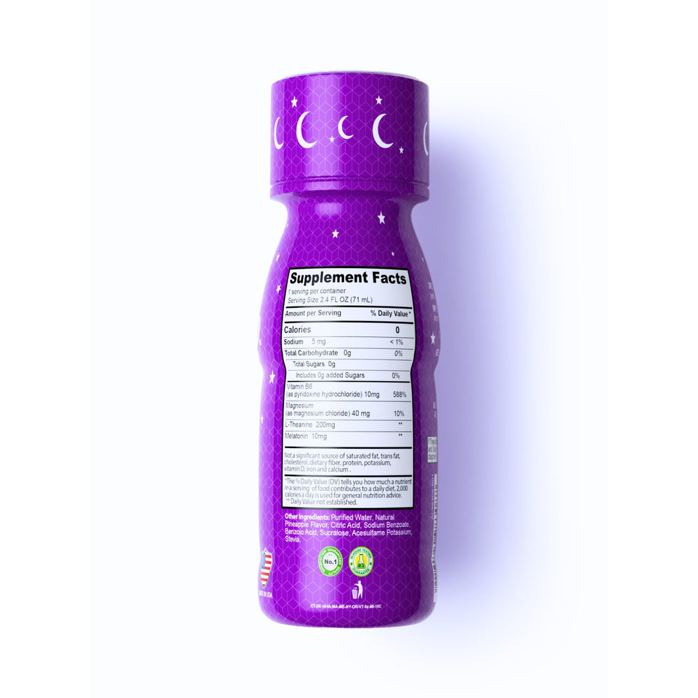 ALFA VITAMINS Sleep Shot vitamin B6 panel linked to natural sleep support.