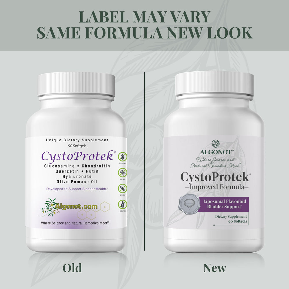 Algonot CystoProtek daily-use scene communicates calm, confident self-care.