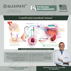 Algonot CystoProtek olive pomace oil inclusion supports natural formulation.
