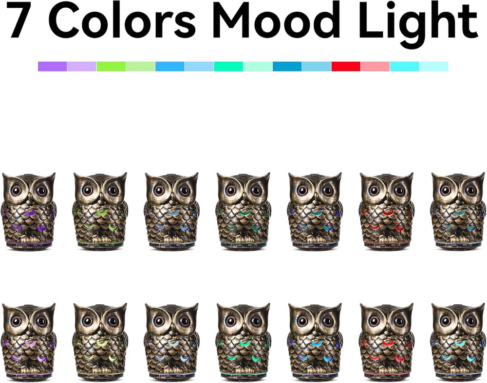 ALIEYE durable ceramic owl diffuser designed for home and office spaces