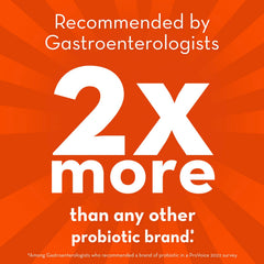 Align Probiotic DNA-tested seal on bottle label.
