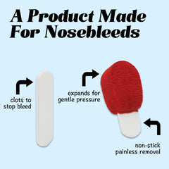 Alisyevaho nosebleed plug individually-packed, sterile and easy to store.