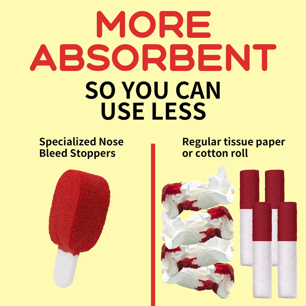 Alisyevaho nosebleed plug insert demo showing simple use.