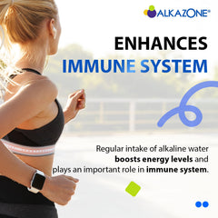 Alkazone travel-size bottle lets you enjoy alkaline water on the go.