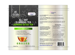 ALL SLIMMING HERBS All Day Slimming Tea evening cups promote restful nights