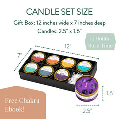 Allegorie third eye candle with rosemary to support intuition and concentration