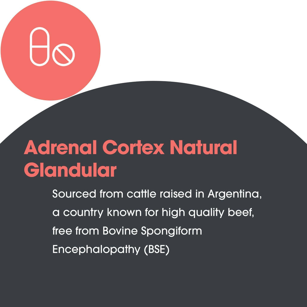 Adrenal Cortex packaging by Allergy Research Group shown for gluten-free daily routines.