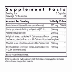 Allergy Research Group Adrenal Glandular Adapt capsules for convenient daily adrenal support
