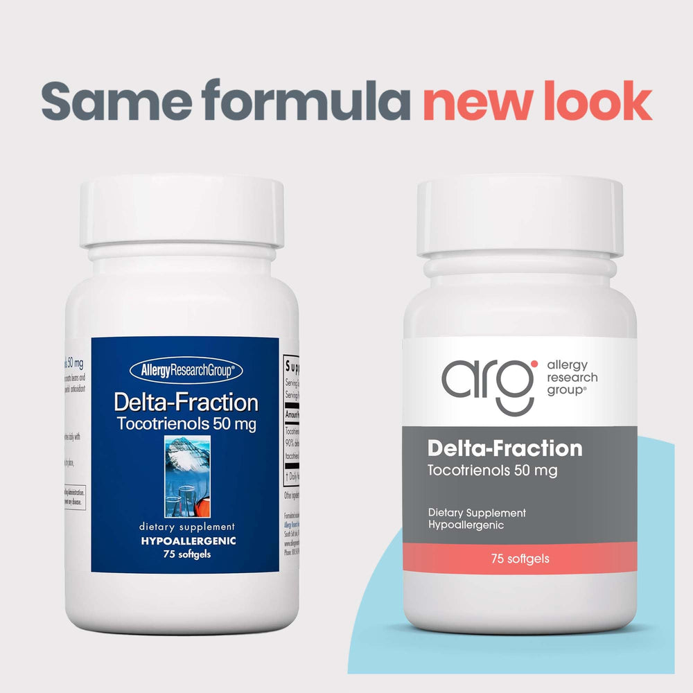 Delta-Fraction Tocotrienols capsules ready for daily use.
