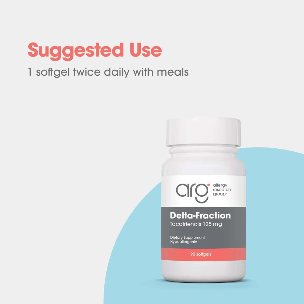 Packaging of Allergy Research Group Delta-Fraction Tocotrienols with quality control emphasis