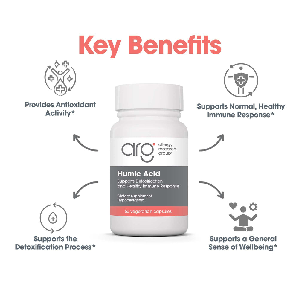 Allergy Research Group Humic Acid pour demonstrates easy dosing.