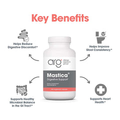 Allergy Research Group Mastica resin powder capsules close view.