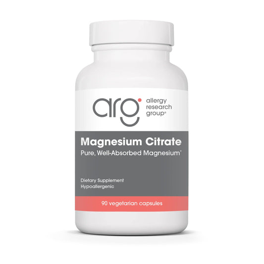 Nutricology Magnesium Citrate bottle front for daily magnesium support