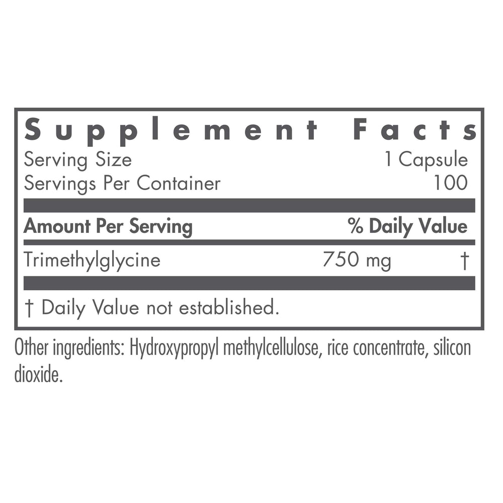 NutriCology TMG label highlights hypoallergenic, allergen-free formula.