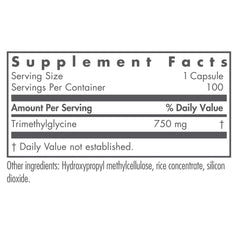 NutriCology TMG label highlights hypoallergenic, allergen-free formula.