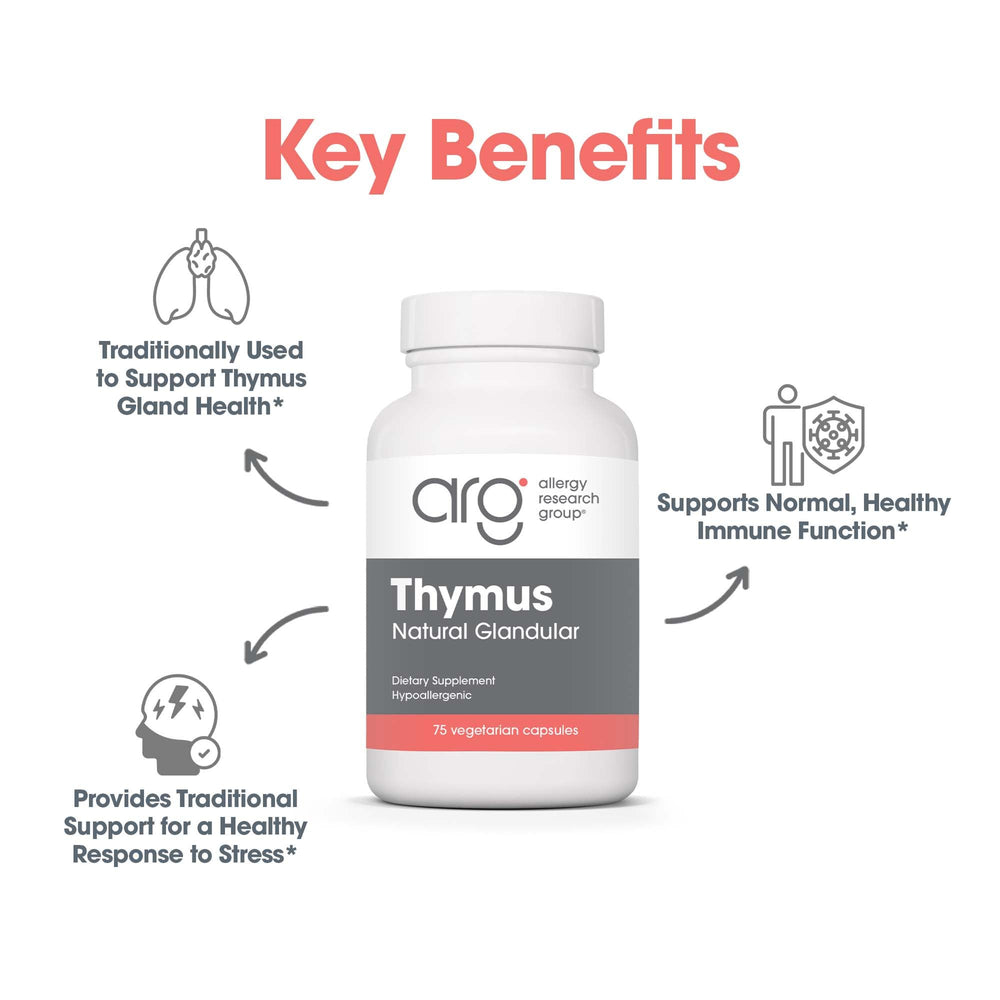 Origin note showing Australia and New Zealand thymus tissue sourcing