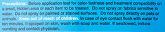 Allertech spray on carpets and upholstery reduces allergens while refreshing textures