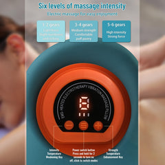 ALLILUYAA neck massager with heat enhances cozy relaxation
