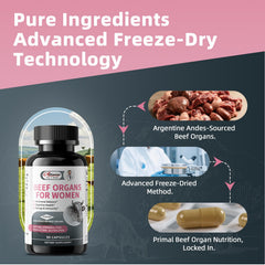 Alliwise beef kidney image emphasizing minerals for daily vitality