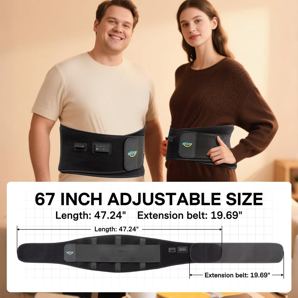 ALLJOY 30-45-60 minute auto-off timers promote safe, worry-free sessions.
