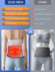 AllJOY extended 67-inch belt for a customizable wrap around the torso