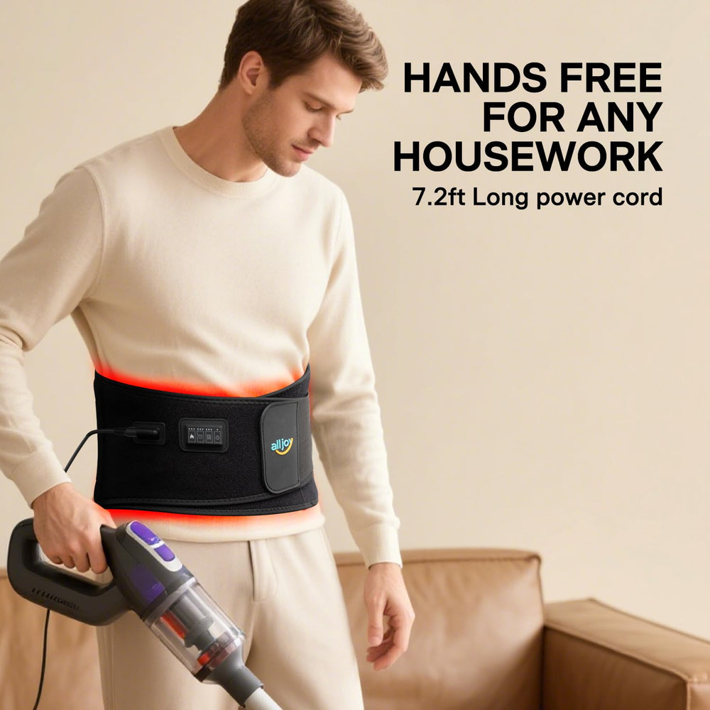 ALLJOY extension belt up to 67 inches for versatile fit across body types.
