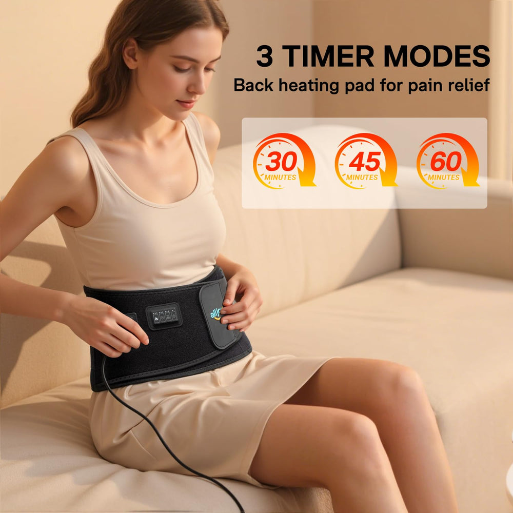 ALLJOY heat levels and vibration controls for customizable comfort during daily tasks.