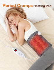 ALLJOY heating pad offers 10 heat levels for customizable warmth.