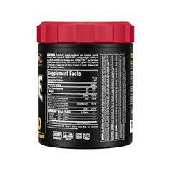 Allmax AminoCore bcaas powder jar label shows sugar-free, no fillers