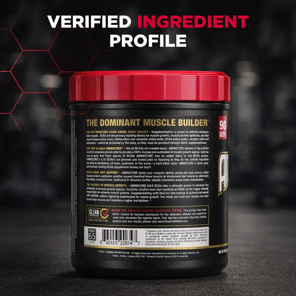 Allmax AminoCore pre-workout serve for versatile daily use