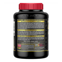ALLMAX Gold ALLWHEY Strawberry serving scoop for quick protein boosts.