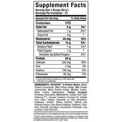 ALLMAX HEXAPRO Strawberry label close-up showing product details