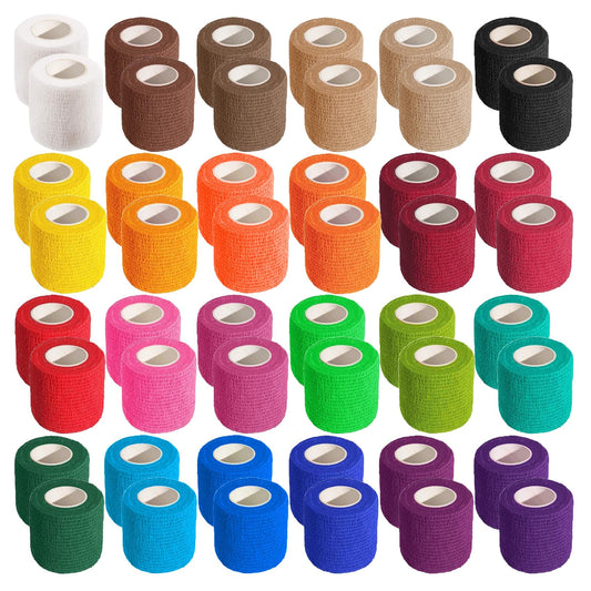 Allruyee bandage wrap with colorful assortment for versatile sports use.