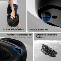 ALLYOUGER foot massager 6D compression technology for targeted pressure