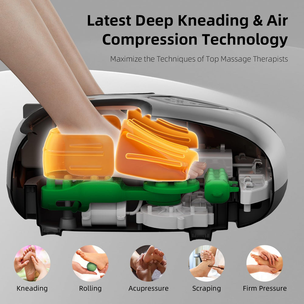 ALLYOUGER foot massager LCD panel for simple customization