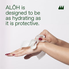 ALO Skin Softening Hand Wipes deliver citrus cleansing for busy days.