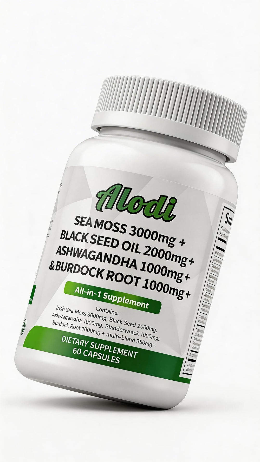 ALO DI Black seed oil softgels for immune health and antioxidant benefits