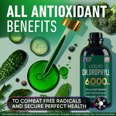 Alpha Flow Chlorophyll Drops US-made in a cGMP-certified facility.