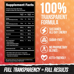 ALPHA LION Core preworkout pump image emphasizing L-Citrulline for vascularity