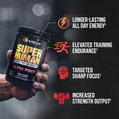 ALPHA LION Core preworkout scoop ready for quick pre-training mix
