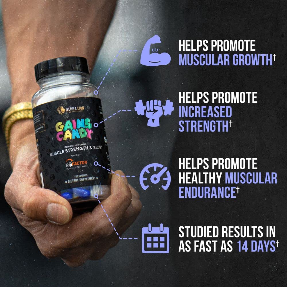 Capsules close-up signaling convenient daily use for potential strength gains