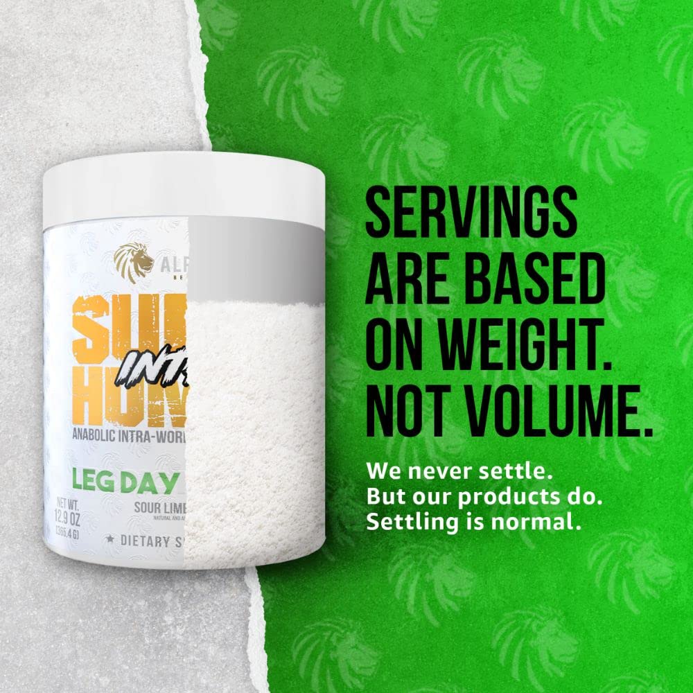 ALPHA LION Intra training setup suggesting improved workout endurance