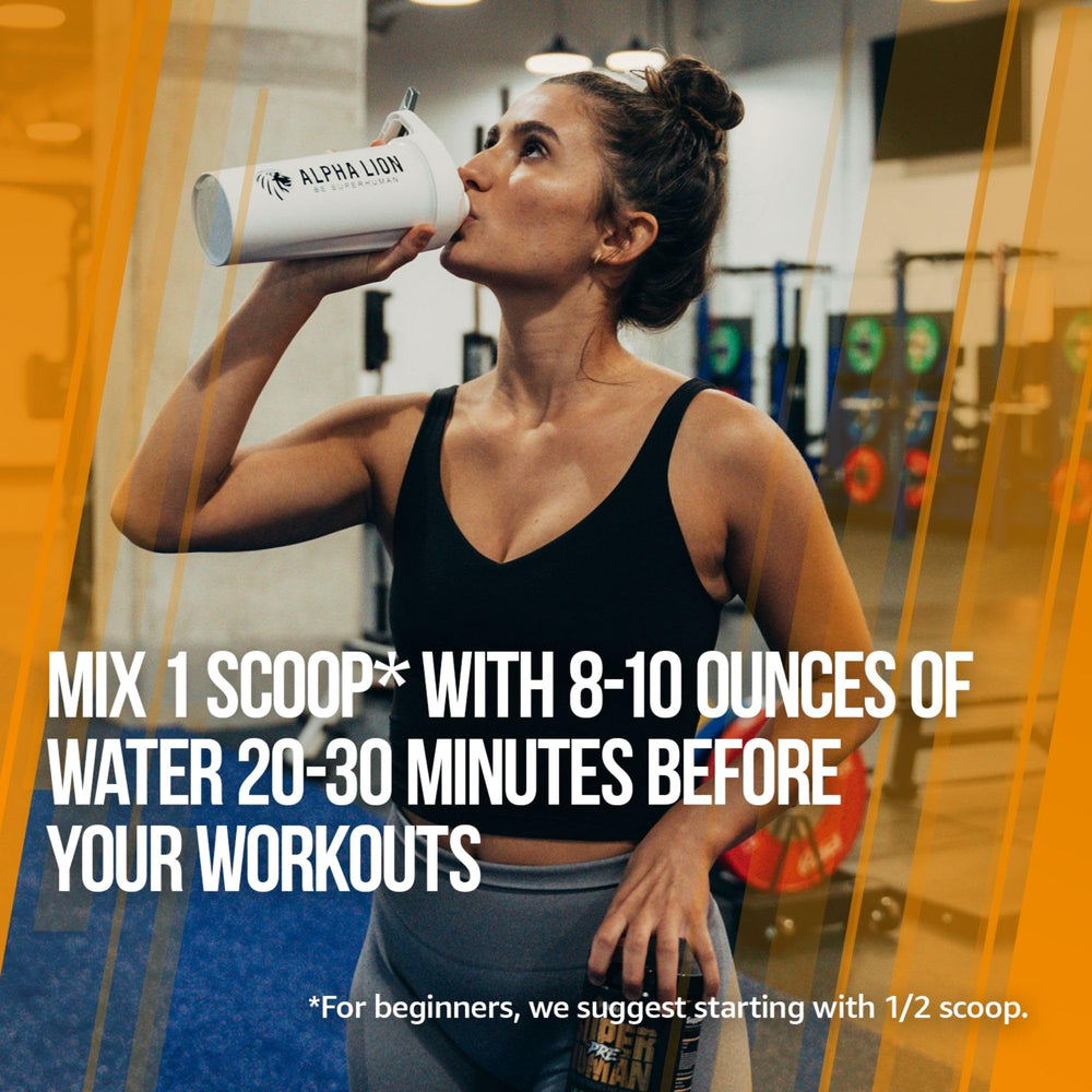 ALPHA LION L-Taurine supports hydration and electrolyte transport.