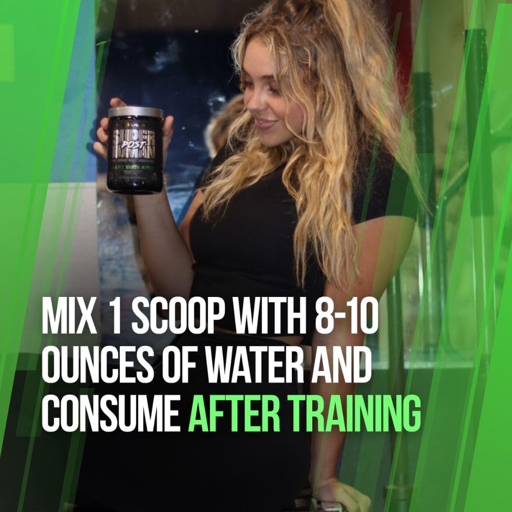 Alpha Lion post Gainy Smith Apple flavor delivers a tasty post-workout reward.